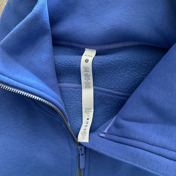 Lululemon Blue Quarter-Zip Sweater - Picture 2 of 3